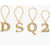 DSQUARED2 Brass Ring With Charms Gold