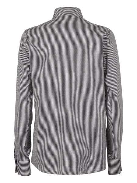 Camasi Mazzarelli Camicie STRIPED SHIRT MOD. MARI B Blue Femei (BM 19209882) 2