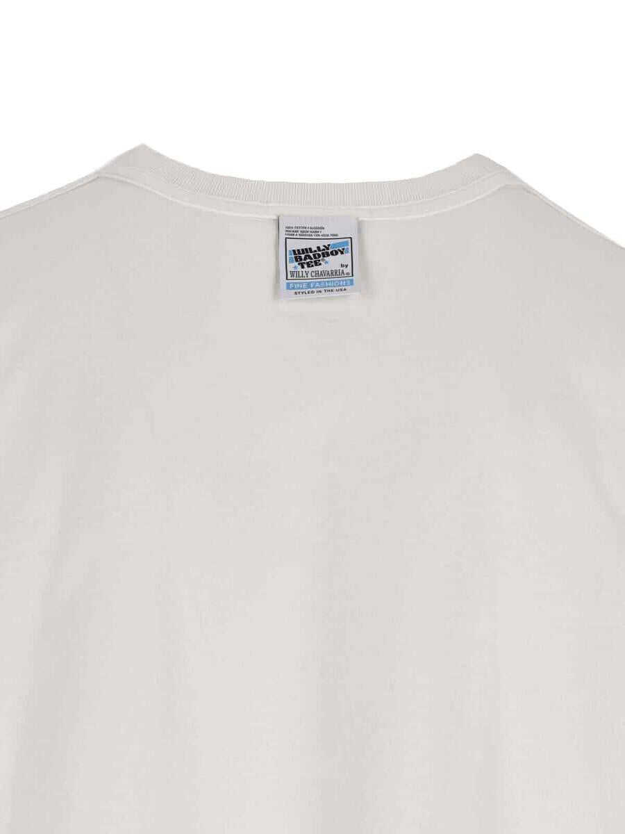 Topuri Willy Chavarria Willy Chavarria T-Shirts And Polos WHITE Barbati (BM 19210716) 3