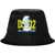 DSQUARED2 Olop Printed Puffi Bucket Hat Black