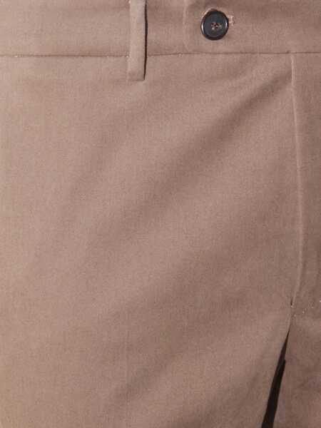 Pantaloni casual Incotex Cotton pants Brown Barbati (BM 19211793) 3