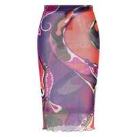 Fuste casual "Orchidee" skirt Femei