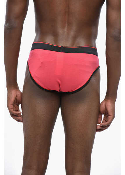 Lenjerie intima Diesel Stretch Cotton Umbr-Andre Brief With Logoed Elastic Band Pink Barbati (BM 19211879) 2