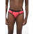 Diesel Stretch Cotton Umbr-Andre Brief With Logoed Elastic Band Pink