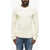 DSQUARED2 Wool Blend Muscle Crew-Neck Sweater White