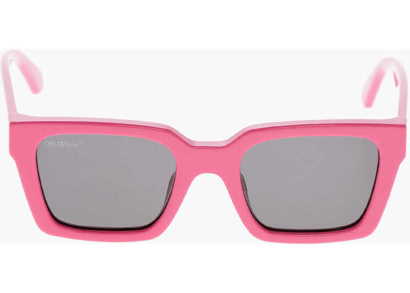 Ochelari de soare Off-White Solid Color Oversized Palermo Rectangular Sunglasses Pink Femei (BM 19211984) 1