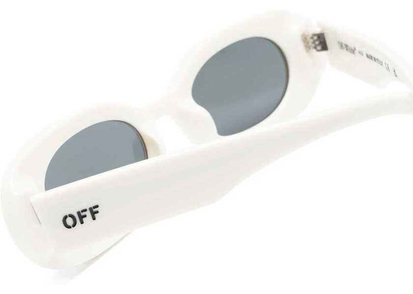 Ochelari de soare Off-White Solid Color Amalfi Oval Sunglasses White Femei (BM 19211993) 3