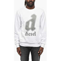 Bluze de trening Crew Neck Brushed Cotton Sweatshirt With Printed Logo Barbati