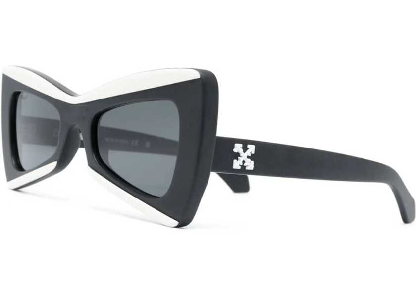 Ochelari de soare Off-White Two-Tone Nashville Butterfly Sunglasses White Femei (BM 19212134) 2