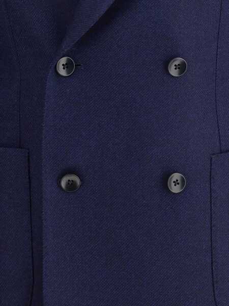 Sacouri GI CAPRI Double-Breasted Jacket in Virgin Wool 43 Barbati (BM 19212281) 3