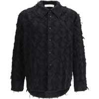 Camasi casual Wes Shirt with fringed Cotton Barbati