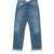 S&Eacute;FR Frayed Cut Jeans DARK RIVER BLUE