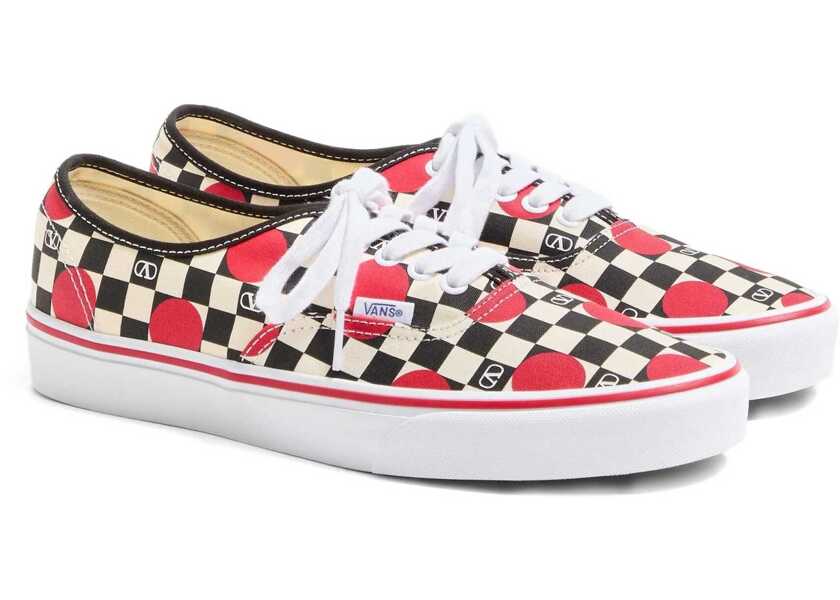 Sneakers Valentino Garavani Valentino Garavani X Vans Sneakers BURRO-NERO-ROUGE PUR/NERO/BIA-R.P-MIE Barbati (BM 19212452) 2