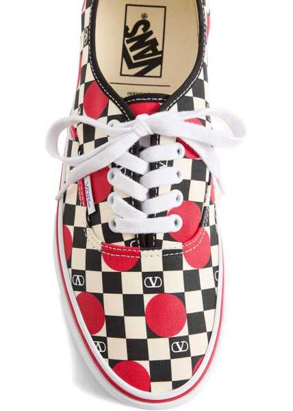 Sneakers Valentino Garavani Valentino Garavani X Vans Sneakers BURRO-NERO-ROUGE PUR/NERO/BIA-R.P-MIE Barbati (BM 19212452) 3