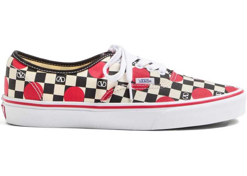 Sneakers Valentino Garavani Valentino Garavani X Vans Sneakers BURRO-NERO-ROUGE PUR/NERO/BIA-R.P-MIE Barbati (BM 19212452) 1