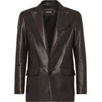 Sacouri Blazer Fit Leather Jacket Barbati
