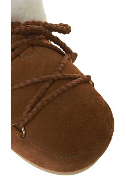 Balerini Moon Boot Suede mules EVX Brown Femei (BM 19212587) 5