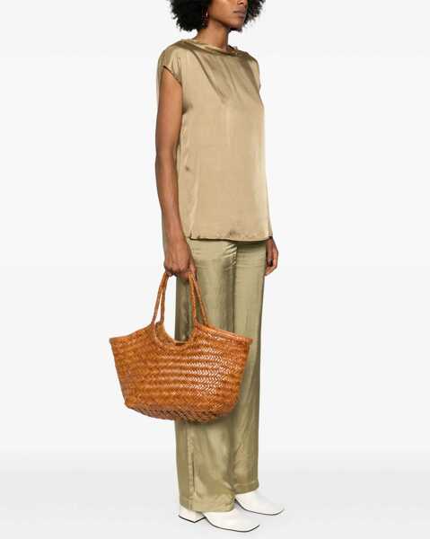 Genti de umar DRAGON DIFFUSION Bag Nantucket Large BROWN Femei (BM 19212629) 2