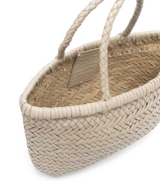 Genti de mana DRAGON DIFFUSION Flat Gora Mini Bag IVORY Femei (BM 19212641) 5