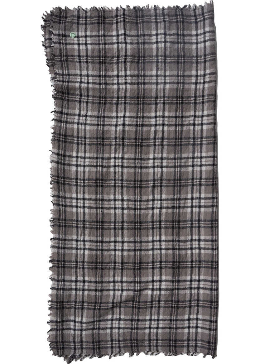 Esarfe Codello Scarf with check pattern Grey Barbati (BM 19212710) 2