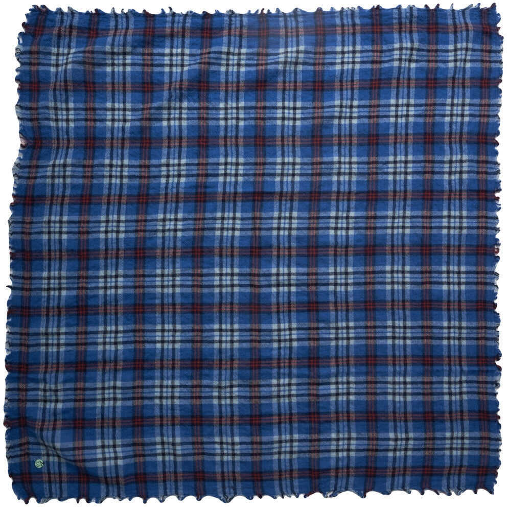 Esarfe Codello Scarf with check pattern Blue Barbati (BM 19212710) 3