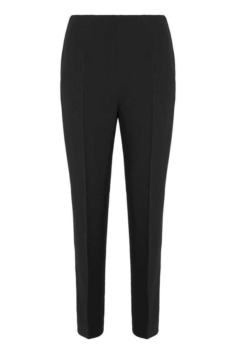 Pantaloni casual Alberta Ferretti Alberta Ferretti Tailored Trousers In Stretch Fabric Black Femei (BM 19212759) 1