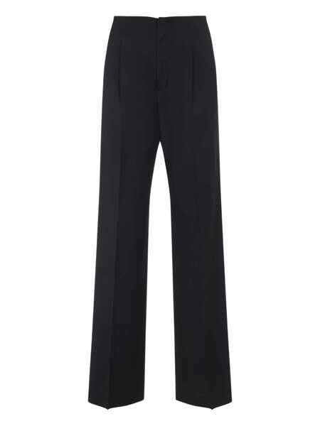 Pantaloni casual Alberta Ferretti Alberta Ferretti Wool Trousers Black Femei (BM 19212762) 5