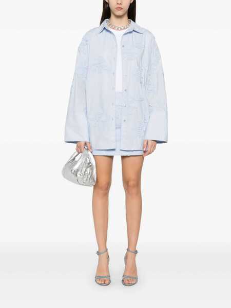 Fuste ROTATE Birger Christensen Rotate Birger Christensen Skirt BLUE Femei (BM 19212930) 2