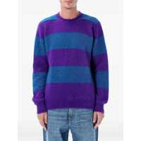 Pulovere Howlin' Howlin' Shaggy Bear Chunky Striped Wool Sweater Barbati