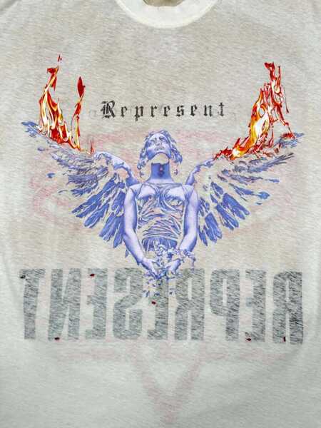 Topuri REPRESENT Represent T-Shirts & Tank Tops Beige Barbati (BM 19216119) 5