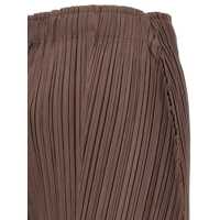 Imbracaminte PLEATS PLEASE ISSEY MIYAKE Dama - Pantaloni casual PLEATS PLEASE ISSEY MIYAKE Pleats Please Issey Miyake Thicker Bottoms 2 Pants BROWN Femei (BM 19216326) - B-mall.ro