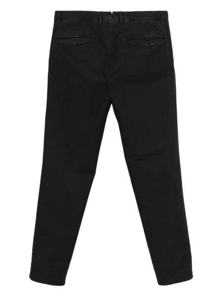 Pantaloni casual Incotex Tapered Fit pants Black Barbati (BM 19216929) 2