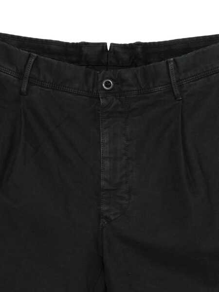 Pantaloni casual Incotex Tapered Fit pants Black Barbati (BM 19216929) 3