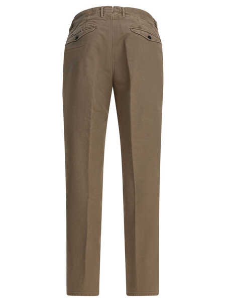 Pantaloni casual Incotex Tapered Fit pants Beige Barbati (BM 19216941) 2