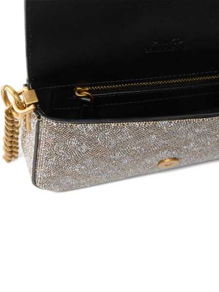 Genti tip postas Pinko Crossbody bags Gold Femei (BM 19216962) 4