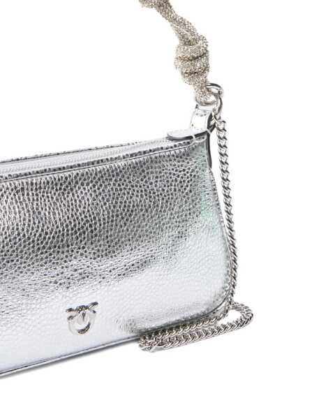 Genti de mana Pinko Handbags Silver Femei (BM 19217004) 4