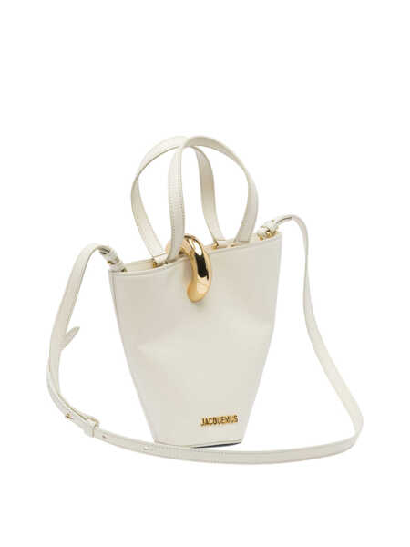 Genti de mana JACQUEMUS Le Bambola handbag White Femei (BM 19217049) 2