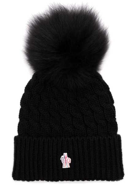 Caciuli Moncler Grenoble Wool beanie Black Femei (BM 19217154) 1