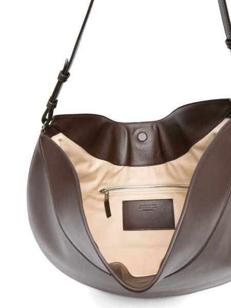 Genti de umar JACQUEMUS Le Ovalo shoulder bag Brown Femei (BM 19217184) 5