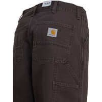 Pantaloni casual pentru Barbati - Pantaloni casual Carhartt Single Knee Pants Brown Barbati (BM 19217259) - B-mall.ro