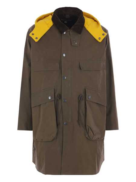 Geci Parka Barbour Barbour x Kaptain Sunshine Bedale Parka Brown Barbati (BM 19217295) 1