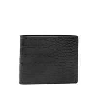 Portofele Crocodile print leather wallet Barbati