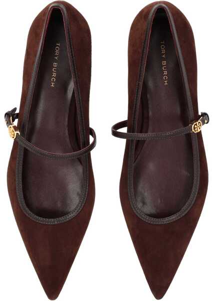 Balerini Tory Burch Shoe Mary Jane BROWN Femei (BM 19217387) 3