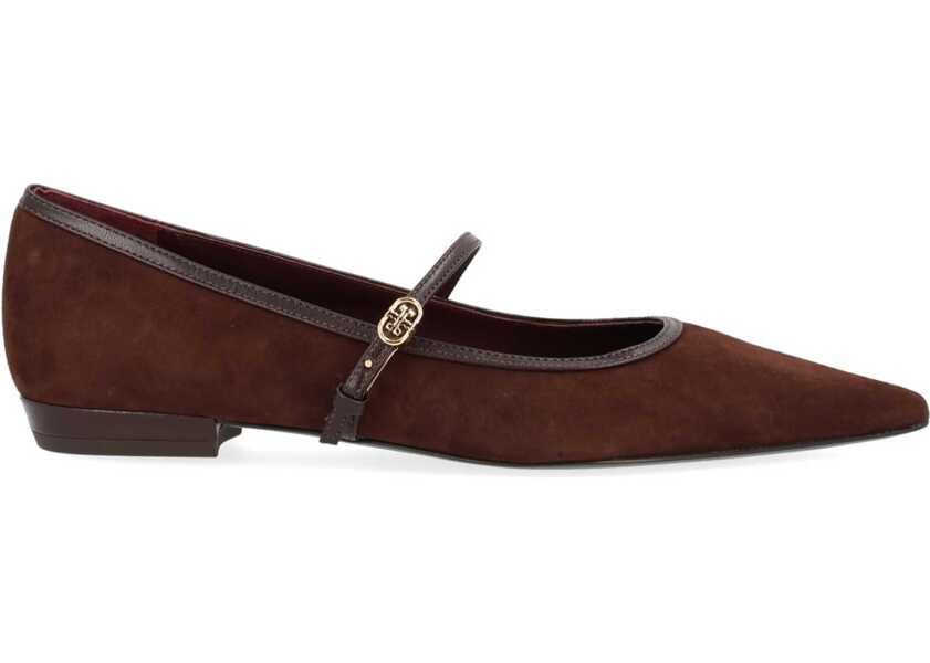 Balerini Tory Burch Shoe Mary Jane BROWN Femei (BM 19217387) 1