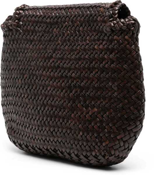 Genti de umar DRAGON DIFFUSION Mini City Bag BROWN Femei (BM 19217414) 3