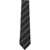 Saint Laurent Wide Striped Tie BLACK
