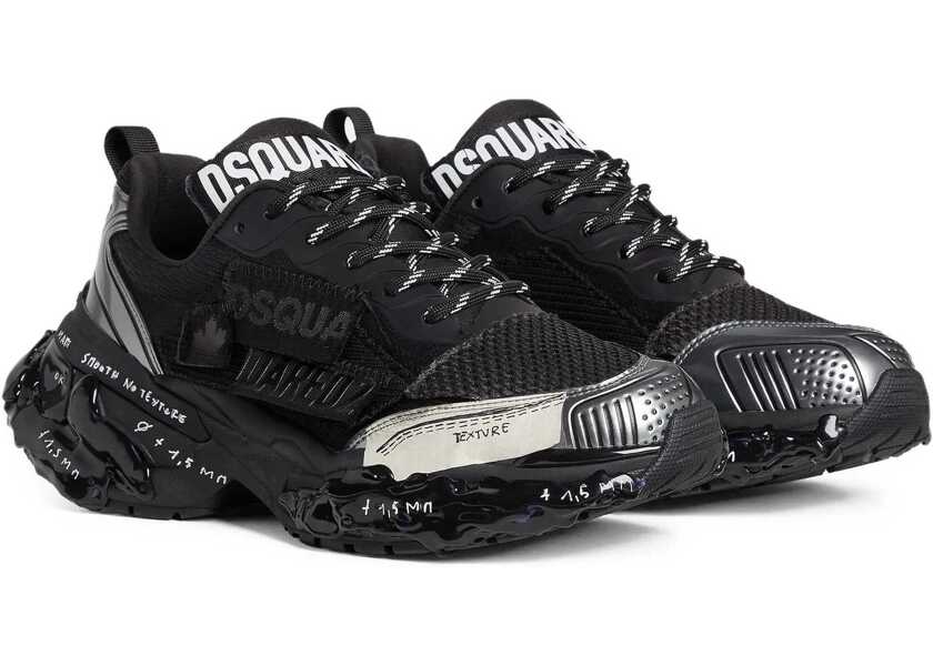 Sneakers DSQUARED2 Faster Sneaker BLACK Barbati (BM 19217513) 2