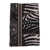 Faliero sarti Zebra 135X165 scarf Black  