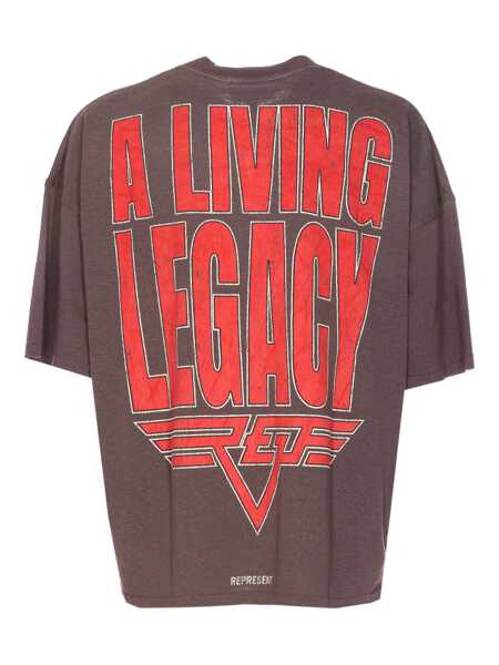 Tricouri REPRESENT Represent Represent T-Shirt Brown Living Legacy BROWN Barbati (BM 19221690) 4
