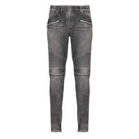 Blugi Balmain Slim Biker Jeans Barbati
